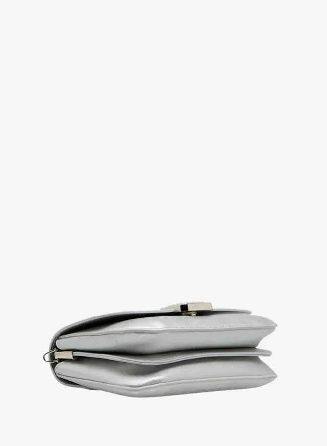 Textured Crossbody Bag With Detachable Chain Strap – image 7
