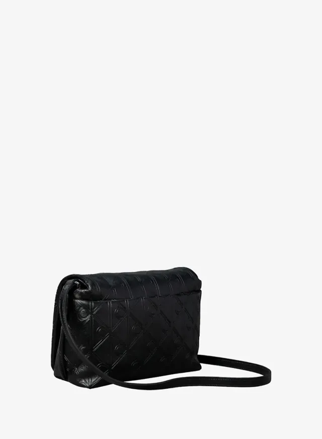 Puffer Emblem Logo Flap Crossbody Bag – image 2