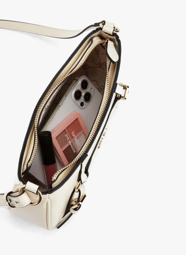 Buckle Detail Crossbody Bag With Adjustable Strap – صورة 7