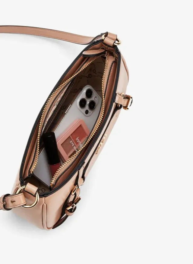 Buckle Detail Crossbody Bag With Adjustable Strap – صورة 7