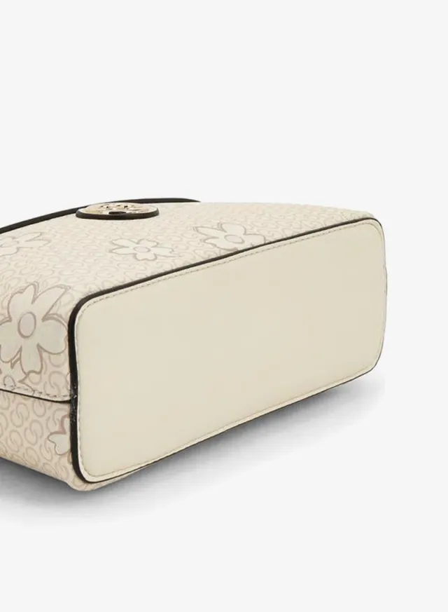 Monogram Print Crossbody Bag With Detachable Strap – صورة 5