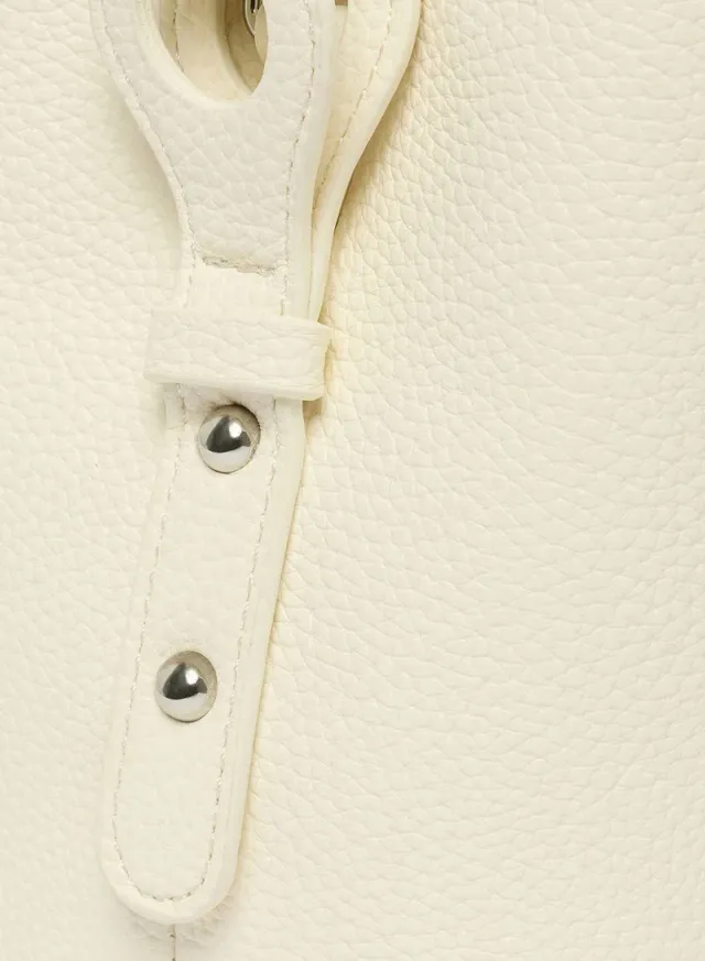 Women Off  White Sienna Bucket Bag – صورة 5