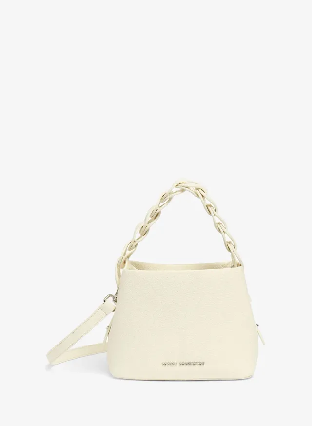 Women Off  White Sienna Bucket Bag – صورة 7