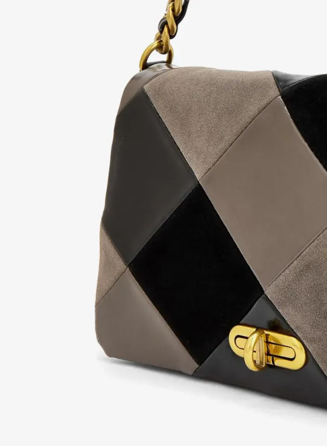 Colourblock Crossbody Bag With Detachable Shoulder Strap – صورة 5