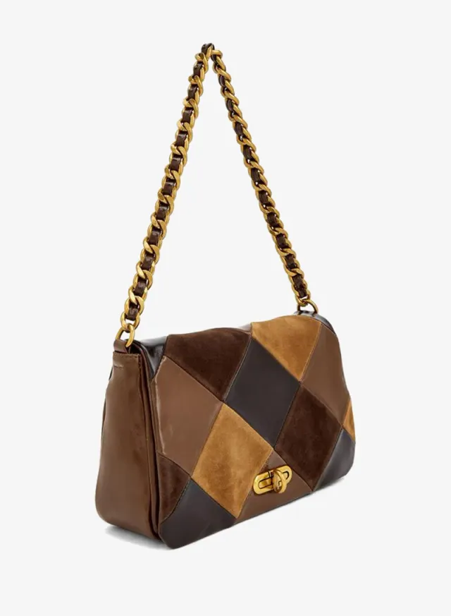 Colourblock Crossbody Bag With Detachable Shoulder Strap – صورة 3