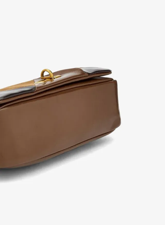 Colourblock Crossbody Bag With Detachable Shoulder Strap – صورة 6