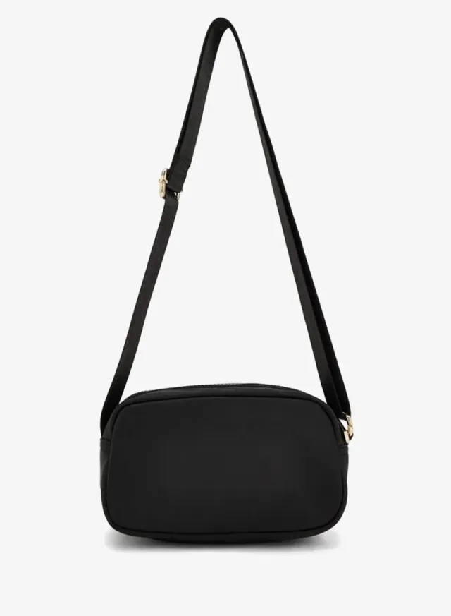 Solid Crossbody Bag With Adjustable Strap – صورة 4