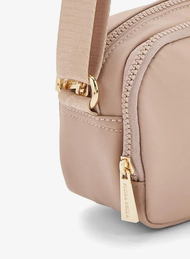 Solid Crossbody Bag With Adjustable Strap – صورة 3