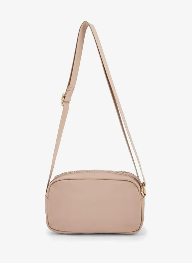 Solid Crossbody Bag With Adjustable Strap – صورة 5