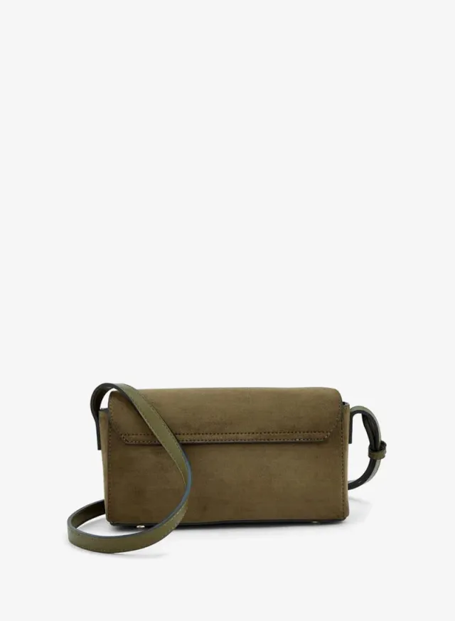 Solid Crossbody Bag With Magnetic Clasp Closure – image 6
