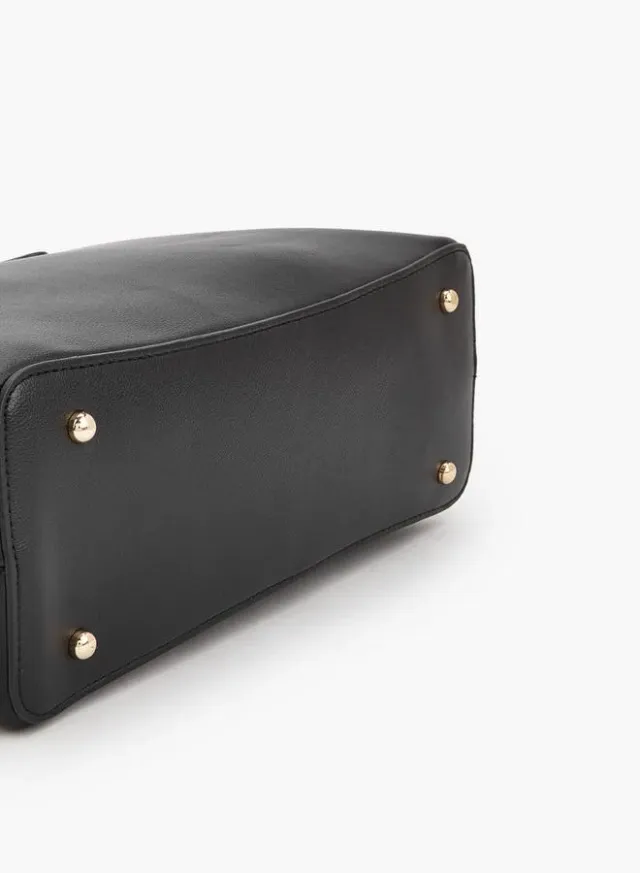 Solid Tote Bag With Detachable Strap – صورة 6