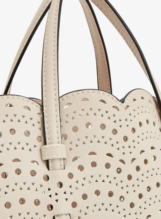 Laser Cut Tote Bag With Pouch – image 5