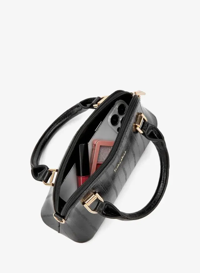 Textured Crossbody Bag With Detachable Strap – image 7
