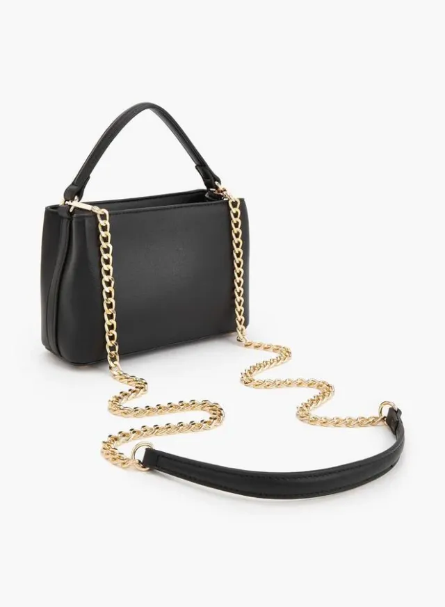 Crossbody Bag With Detachable Chain Strap – صورة 4