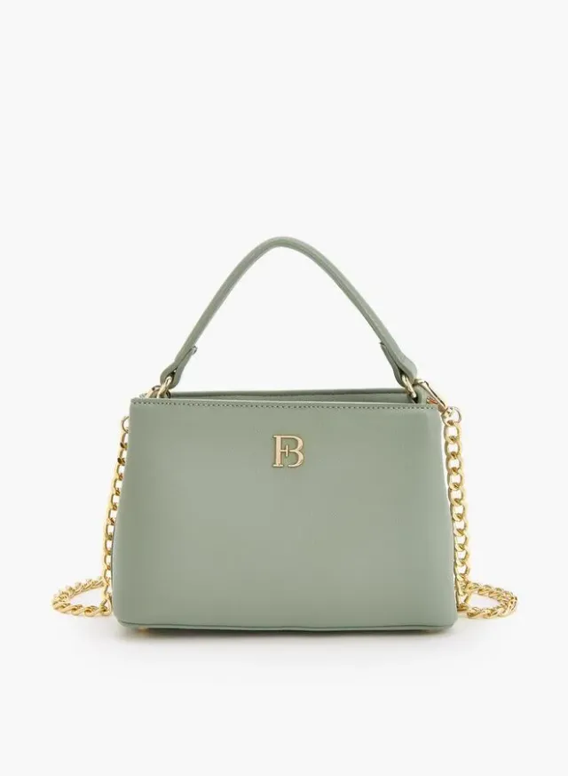 Crossbody Bag With Detachable Chain Strap