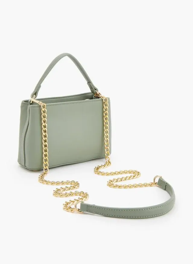 Crossbody Bag With Detachable Chain Strap – صورة 4