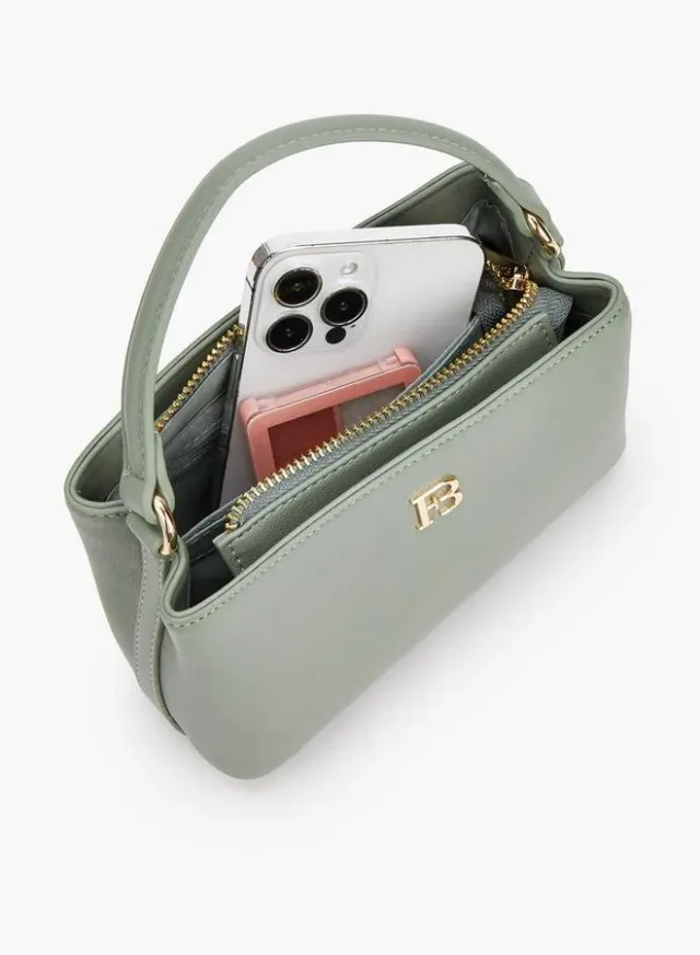 Crossbody Bag With Detachable Chain Strap – صورة 7