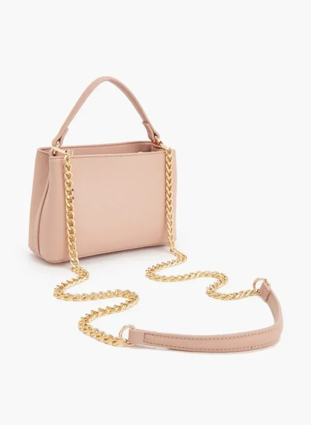 Crossbody Bag With Detachable Chain Strap – صورة 4