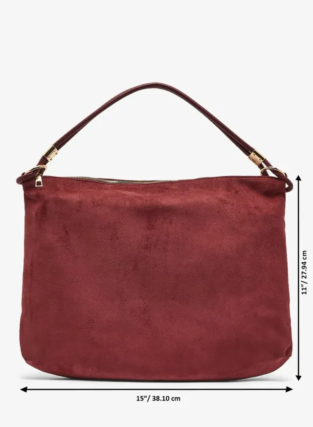 Classic Suede Slouch Tote Bag – image 6