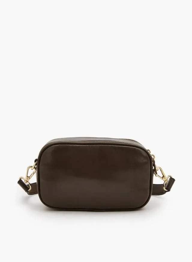 Panelled Crossbody Bag With Zip Closure – image 5