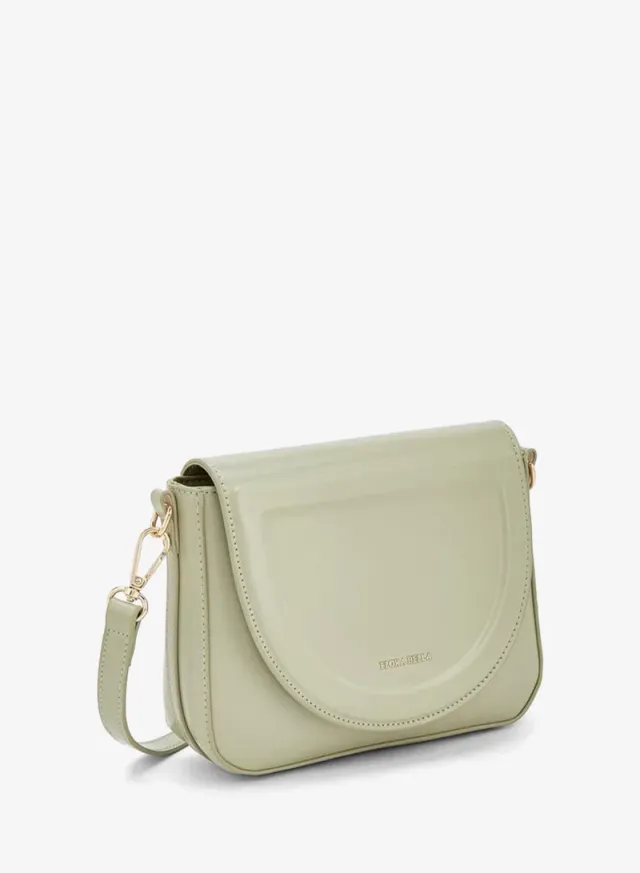 Solid Crossbody Bag With Detachable Strap – صورة 3