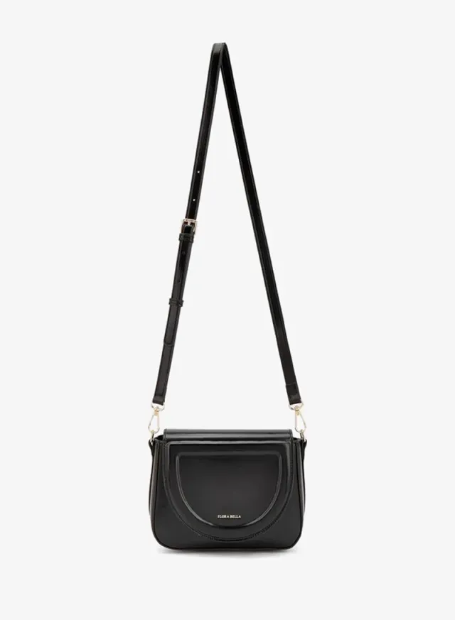 Solid Crossbody Bag With Detachable Strap – صورة 2