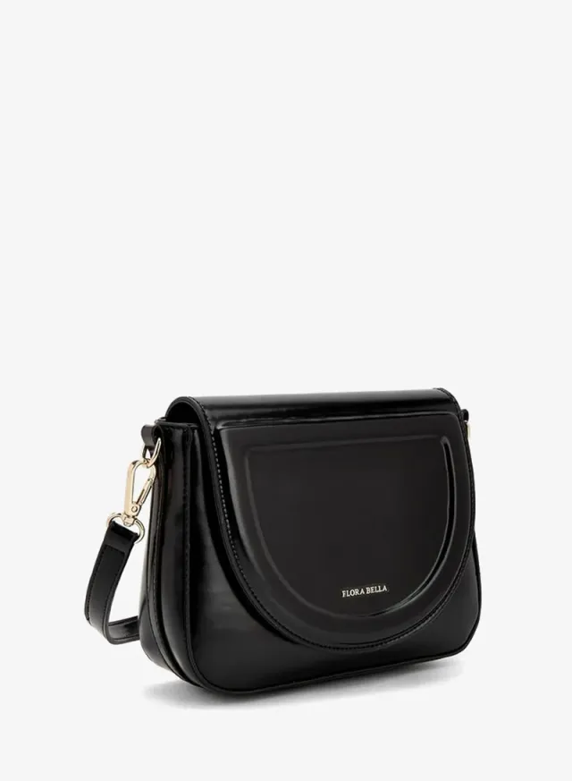 Solid Crossbody Bag With Detachable Strap – صورة 3