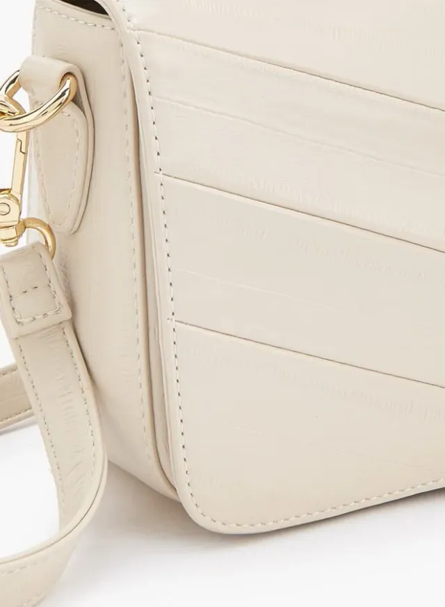 Textured Crossbody Bag With Adjustable Strap – صورة 4