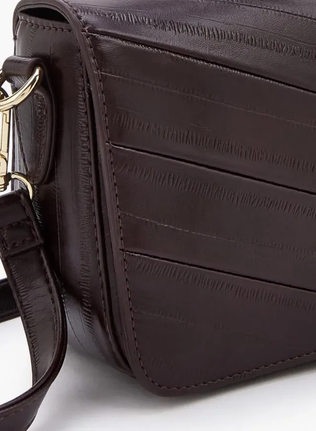 Textured Crossbody Bag With Adjustable Strap – image 4