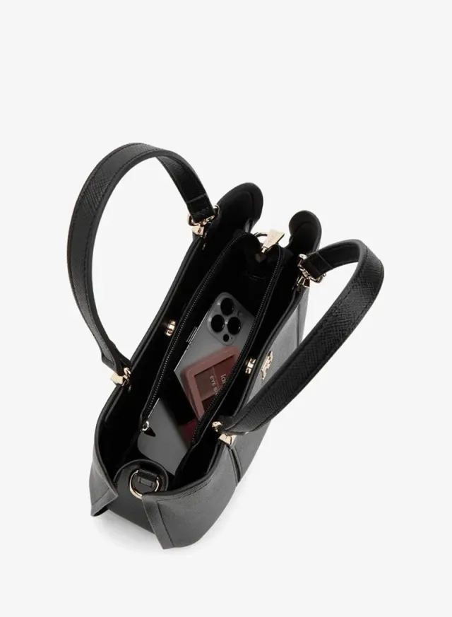 Solid Tote Bag With Detachable Strap – صورة 7