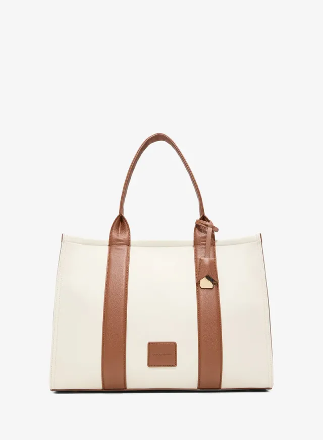 Qoaa Ladies Black Tote Bag