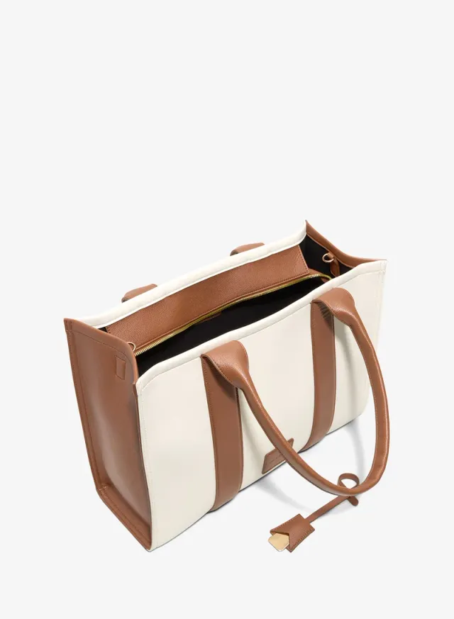 Qoaa Ladies Black Tote Bag – صورة 4
