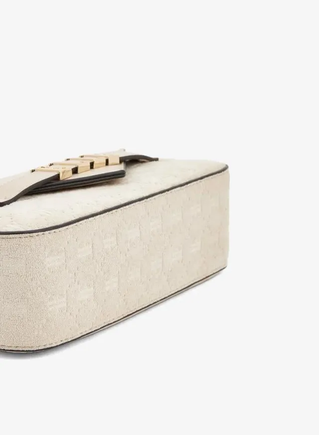Monogram Embossed Crossbody Bag With Chain Strap – image 6