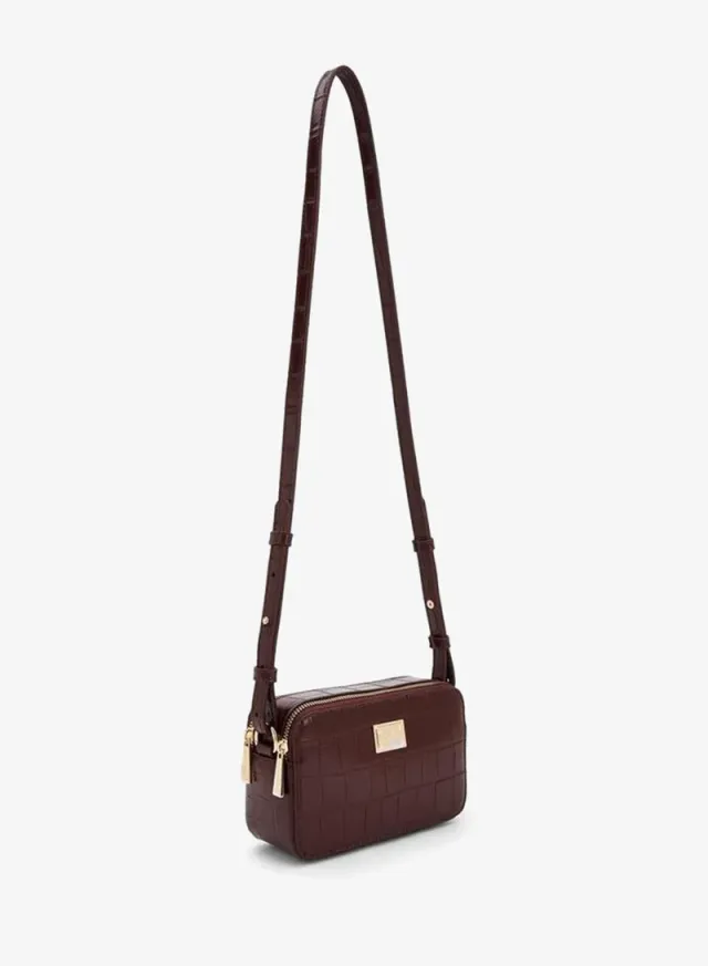 Textured Crossbody Bag With Adjustable Strap – image 2