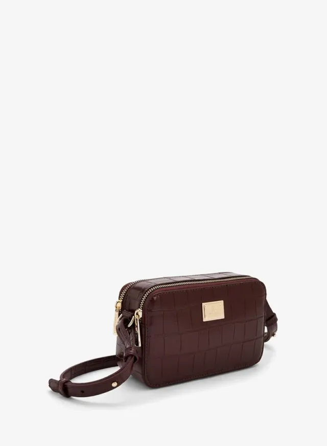 Textured Crossbody Bag With Adjustable Strap – image 3