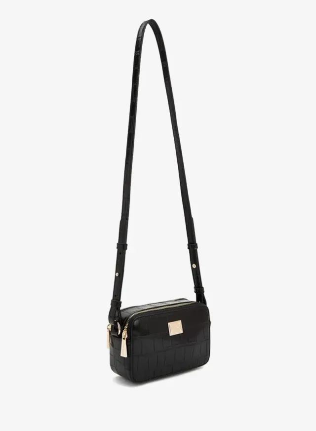 Textured Crossbody Bag With Adjustable Strap – image 2