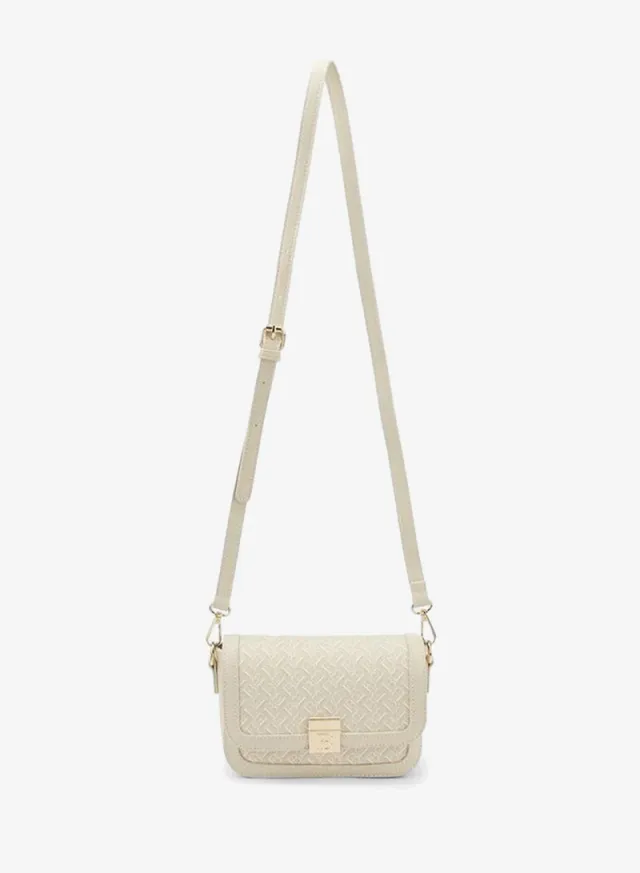 Monogram Print Crossbody Bag With Detachable Strap – image 2