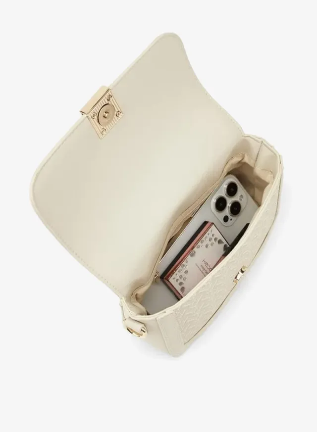Monogram Print Crossbody Bag With Detachable Strap – image 7