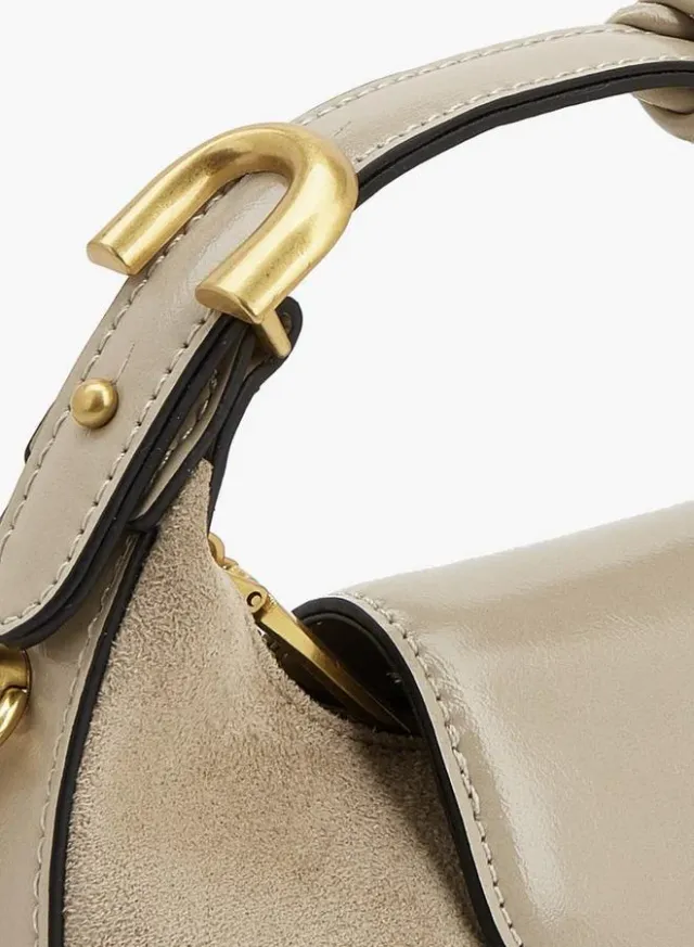 Suede Crossbody Bag With Rope Detail – صورة 5