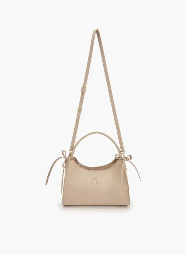 Metallic Accent Crossbody Bag With Detachable Strap – image 4