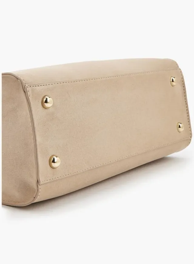 Metallic Accent Crossbody Bag With Detachable Strap – image 6