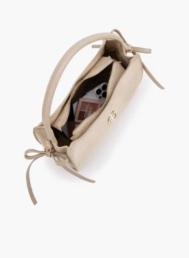 Metallic Accent Crossbody Bag With Detachable Strap – image 7