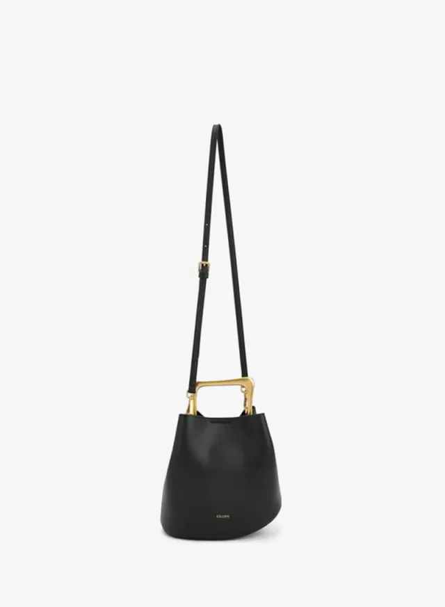 Metallic Handle Crossbody Bag With Pouch – image 2