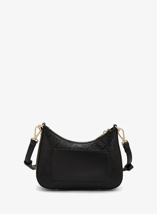 Monogram Embossed Crossbody Bag With Detachable Shoulder Strap – صورة 4