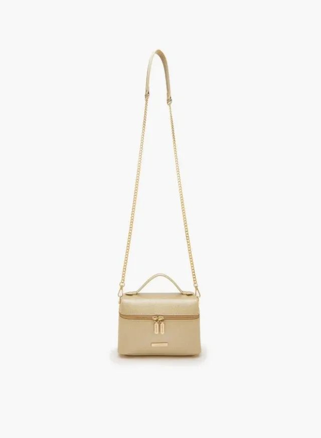 Textured Crossbody Bag With Detachable Strap – image 5