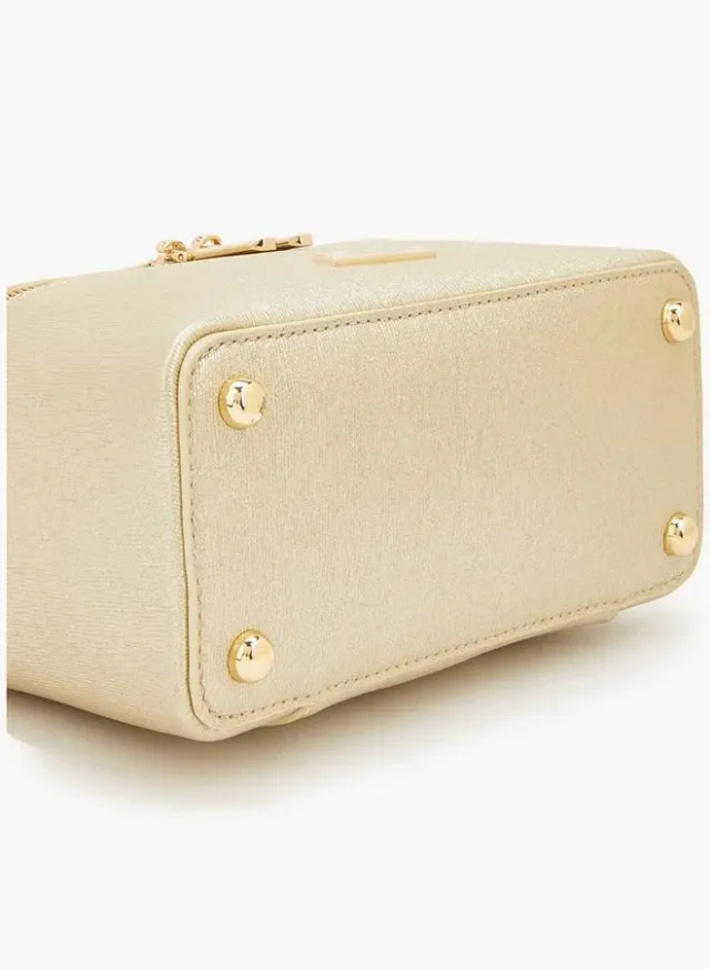 Textured Crossbody Bag With Detachable Strap – image 6