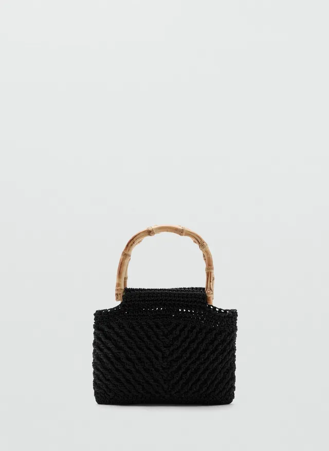 Bamboo Handle Handbag