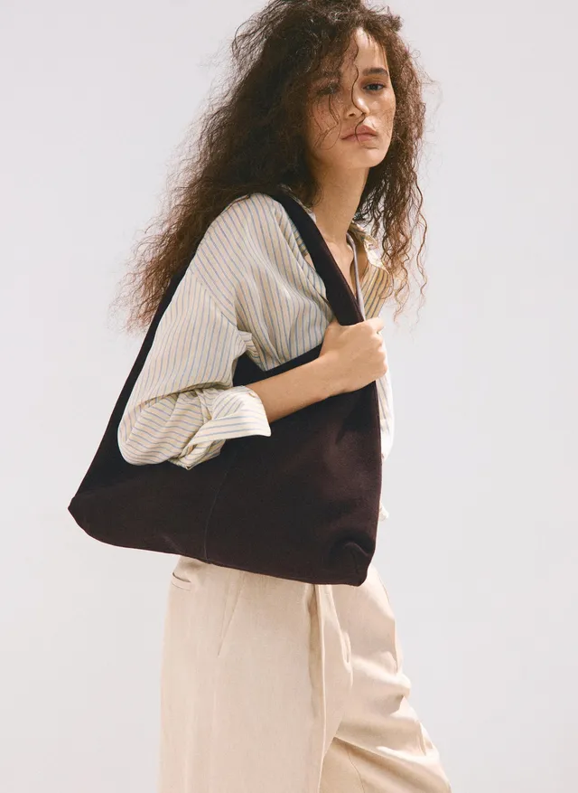 Suede Shopper Bag – image 2