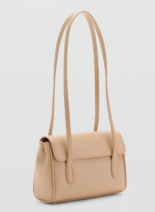 Flap Closure Double Strap Shoulder Bag – image 2