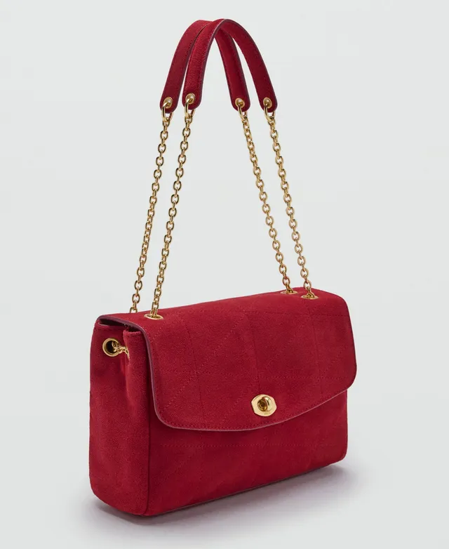 Small leather chain shoulder bag – image 2